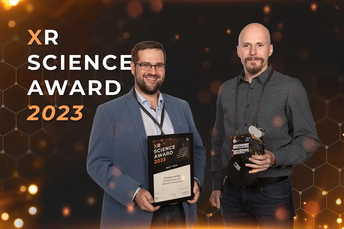 Receiving the DIVR-Award 2023